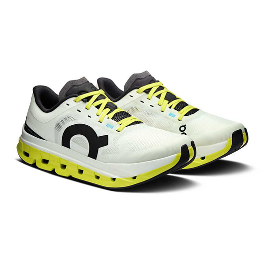 Women's Cloudflow 5 Running Shoe - White/Lime - Regular (B)