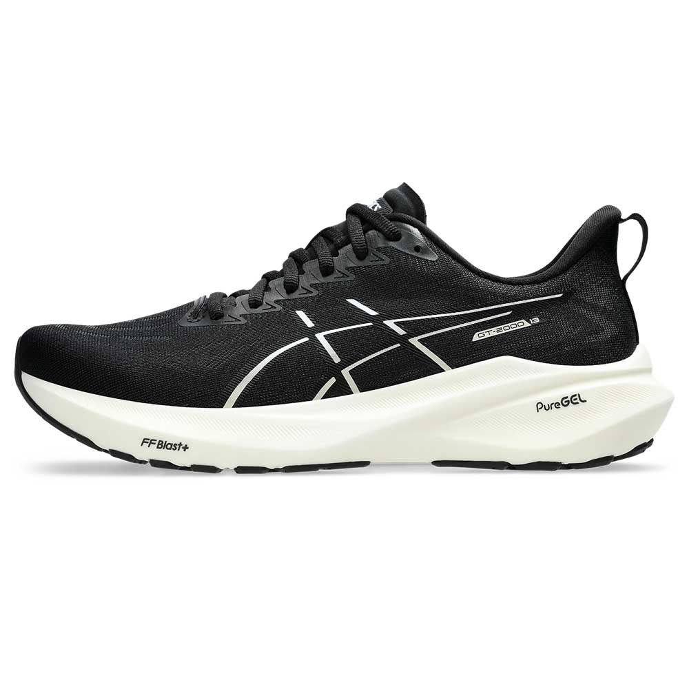 Men's GT-2000 13 Running Shoe - Black/White - Wide (2E)