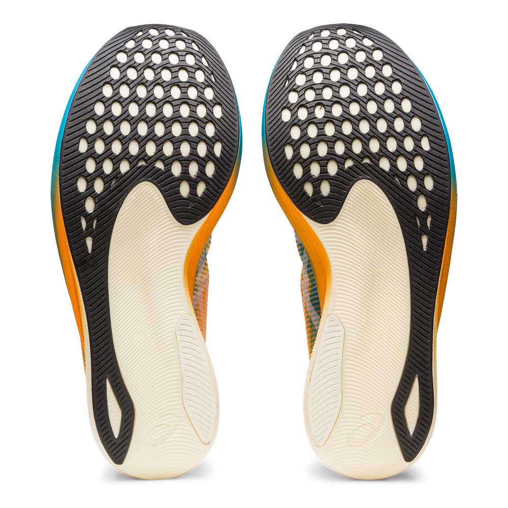 All Gender Metaspeed Edge+ Running Shoe- Island Blue/Orange Pop- Regular (D)