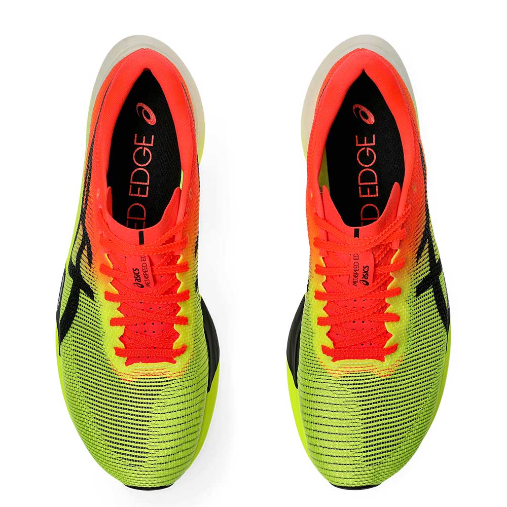 All Gender Men's Metaspeed Edge Paris Running Shoe - Safety Yellow/Black - Regular (D)