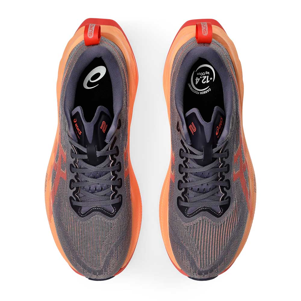 All Gender Superblast 2 Running Shoe - Greyish Purple/Coral Reef - Regular (D)