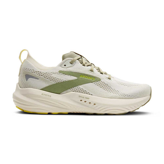 Men's Glycerin 22 Running Shoe - Coconut/Tea/Blazing Yellow - Regular (D)
