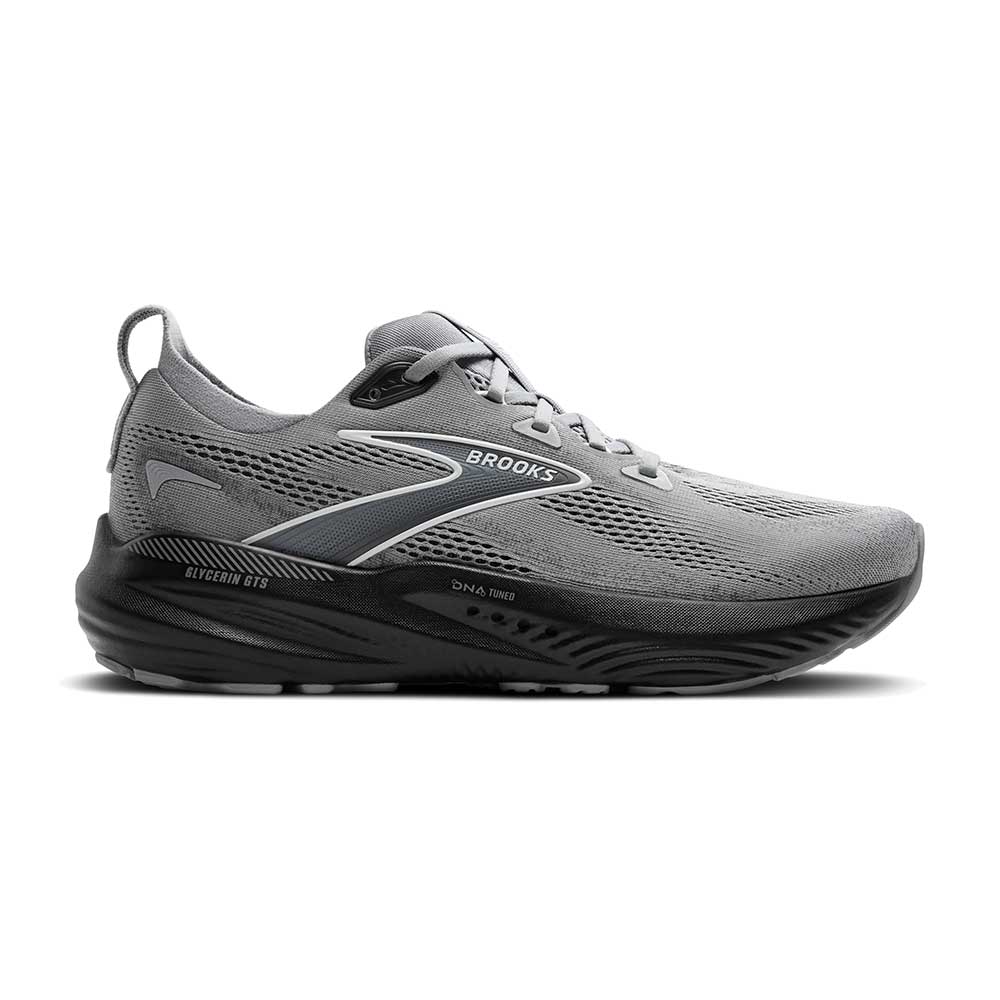 Men's Glycerin GTS 22 Running Shoe - Primer Gray/Ebony/Bluewash - Regular (D)