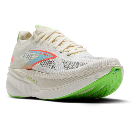 Men's Hyperion Max 3 Running Shoe - Coconut/Green Gecko/Pink Clay - Regular (D)