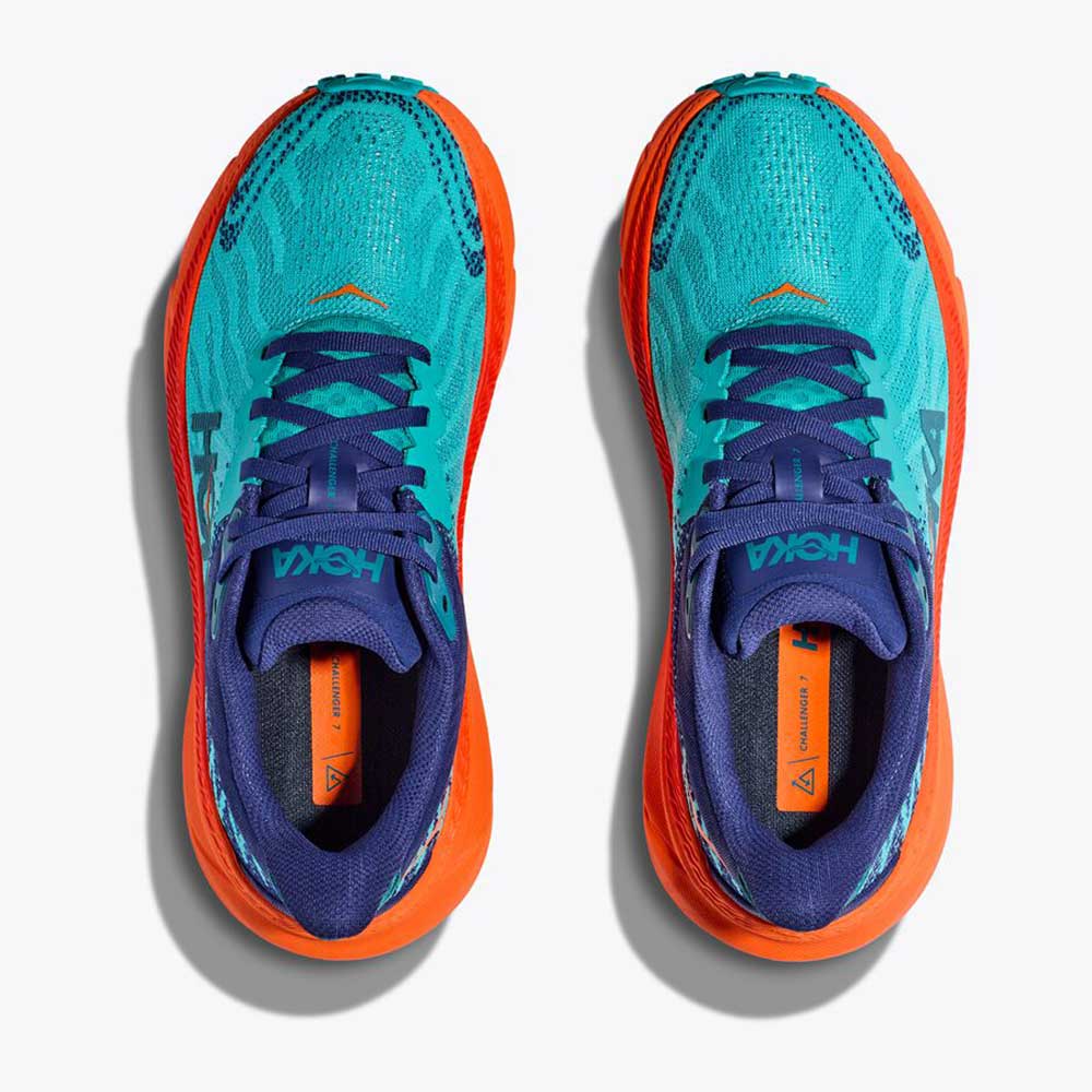 Men's Challenger ATR 7 Trail Running Shoe - Ceramic/Vibrant Orange- Regular (D)