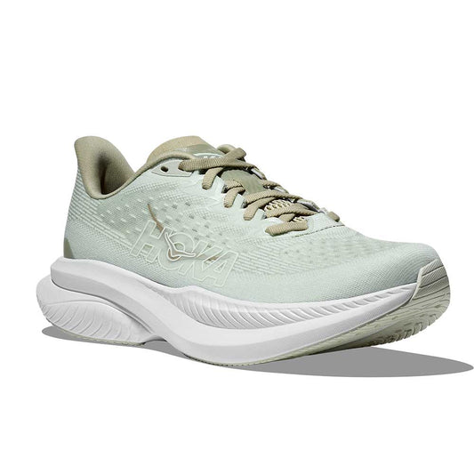 Women's Mach 6 Running Shoe - Oyster Mushroom/Truffle Salt - Regular (B)