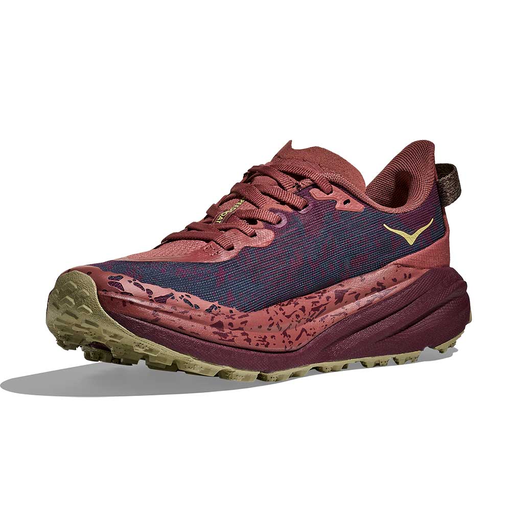 Women's Speedgoat 6 Trail Running Shoe - Rouge/Black Cherry - Regular (B)