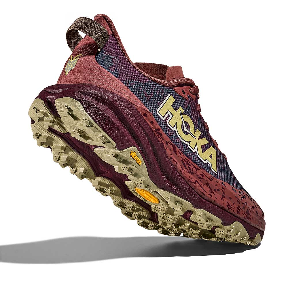 Women's Speedgoat 6 Trail Running Shoe - Rouge/Black Cherry - Regular (B)