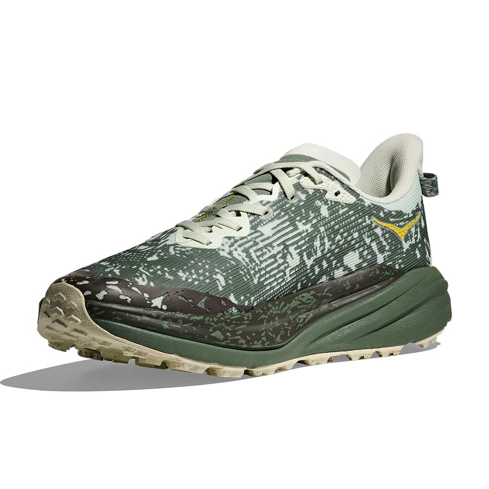 Men's Speedgoat 6 GTX Trail Running Shoe - Sea Glass/Fern - Regular (D)
