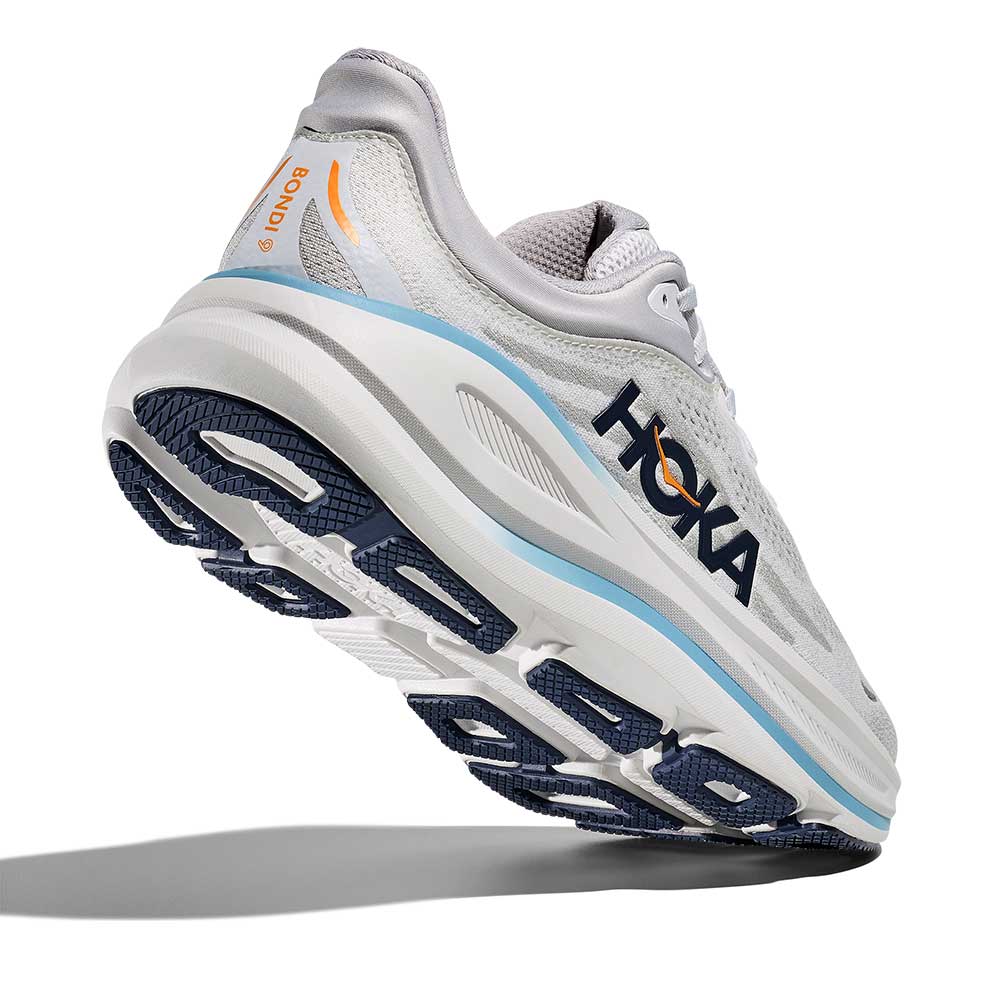 Men's Bondi 9 Running Shoe - Stardust/Cosmic Grey - Regular (D)