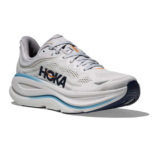 Men's Bondi 9 Running Shoe - Stardust/Cosmic Grey - Regular (D)