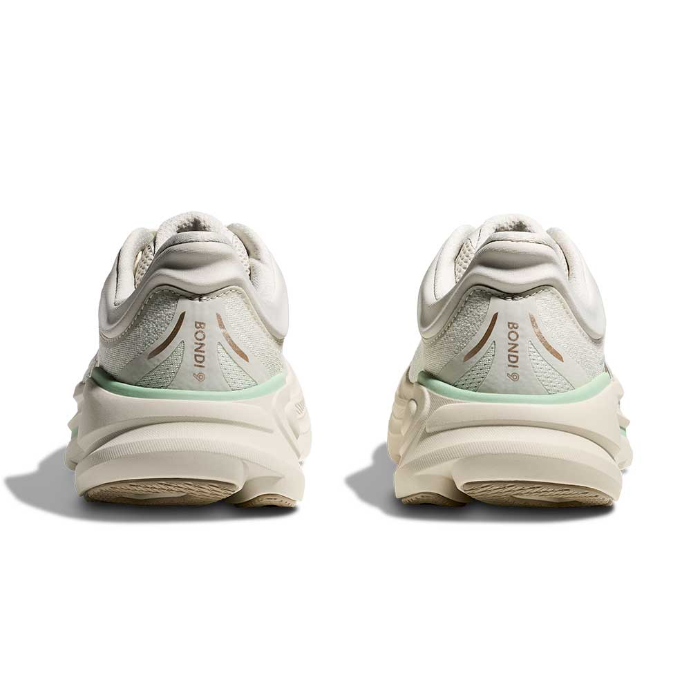 Women's Bondi 9 Running Shoe - Truffle Salt/Sea Glass - Regular (B)