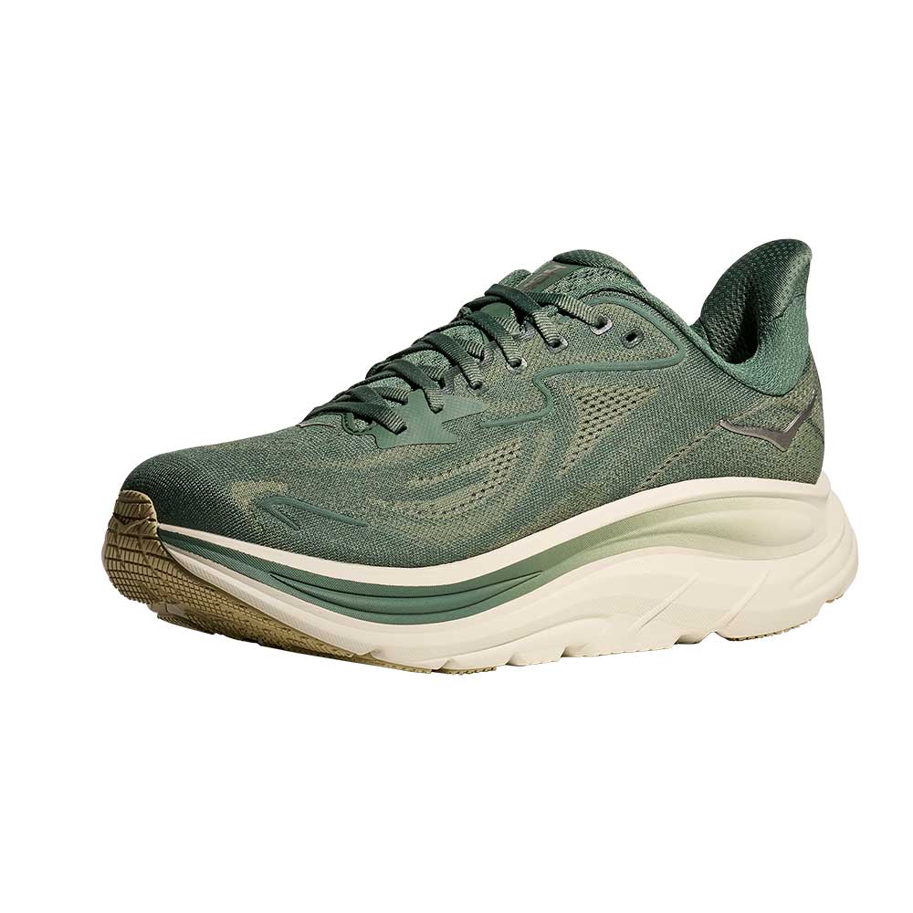 Men's Clifton 10 Running Shoe - Fern/Truffle Salt - Regular (D)