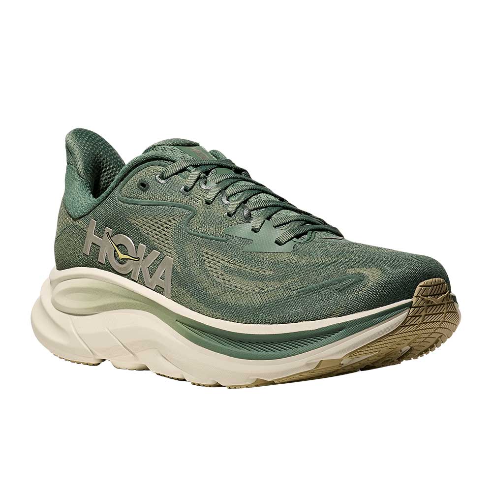 Men's Clifton 10 Running Shoe - Fern/Truffle Salt - Regular (D)