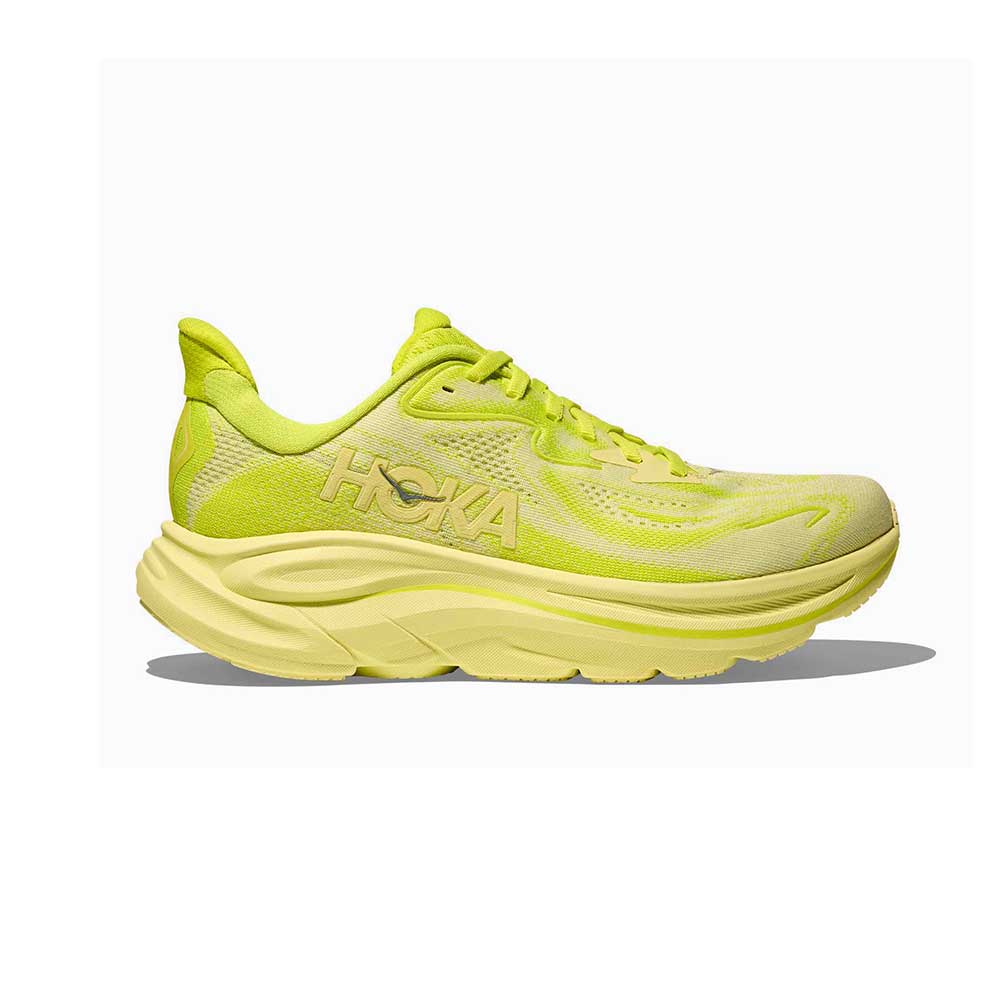 W Clifton 10 (B) - Neon Hoka Citrus/Sunlight