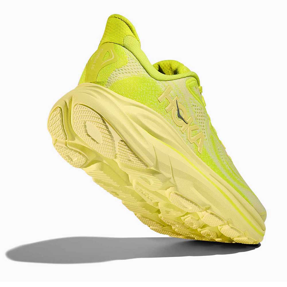 W Clifton 10 (B) - Neon Hoka Citrus/Sunlight