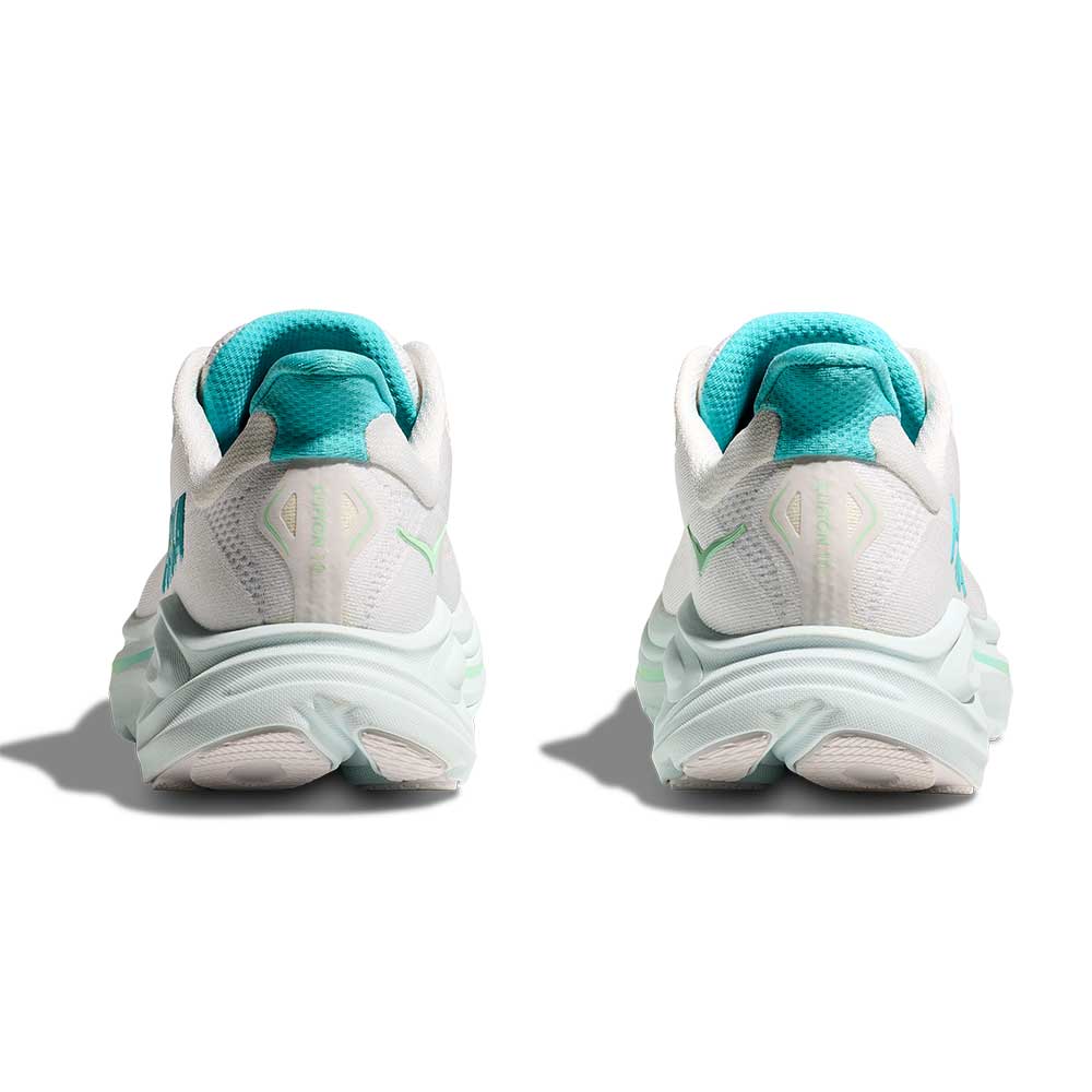 Women's Clifton 10 Running Shoe - White/Cielo Blue - Regular (B)