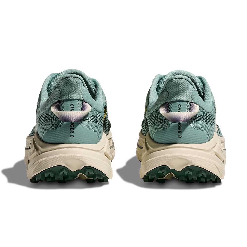 Men's Challenger 8 Trail Running Shoe - Jade/Truffle Salt - Wide (2E)