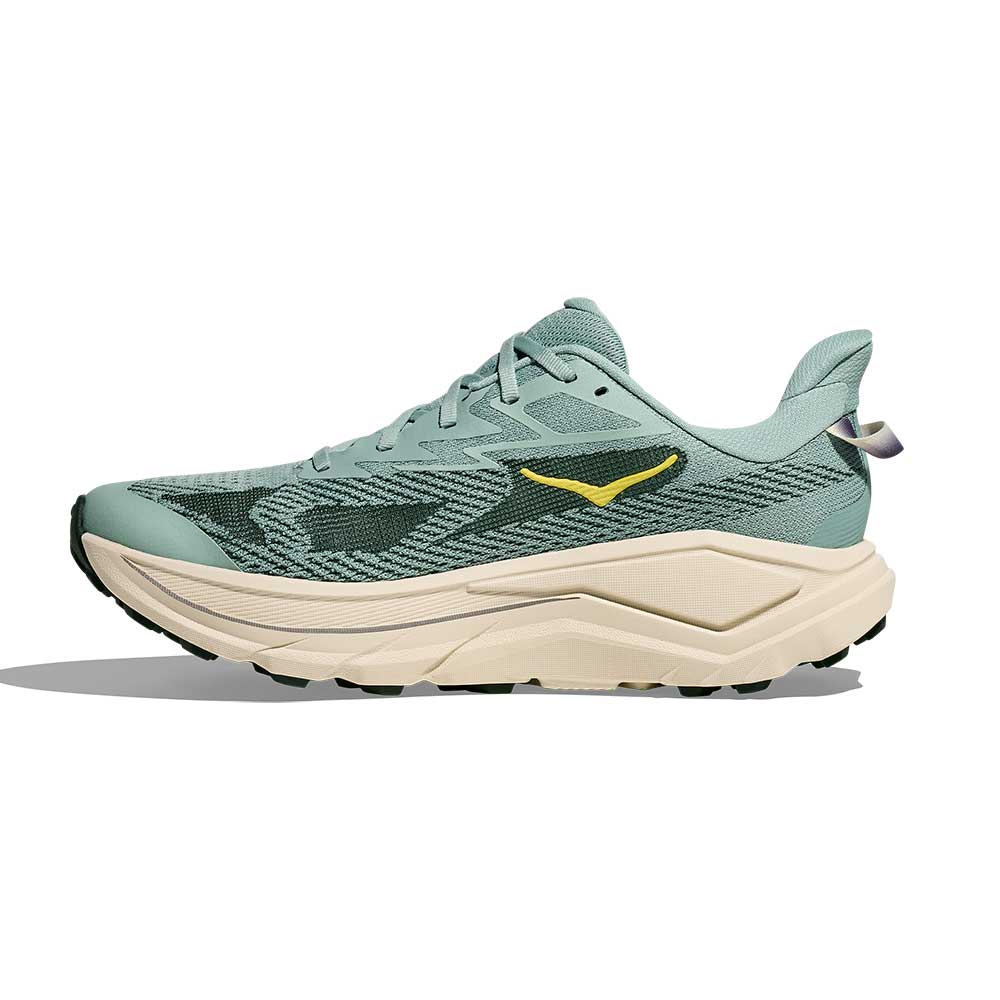 Men's Challenger 8 Trail Running Shoe - Jade/Truffle Salt - Wide (2E)