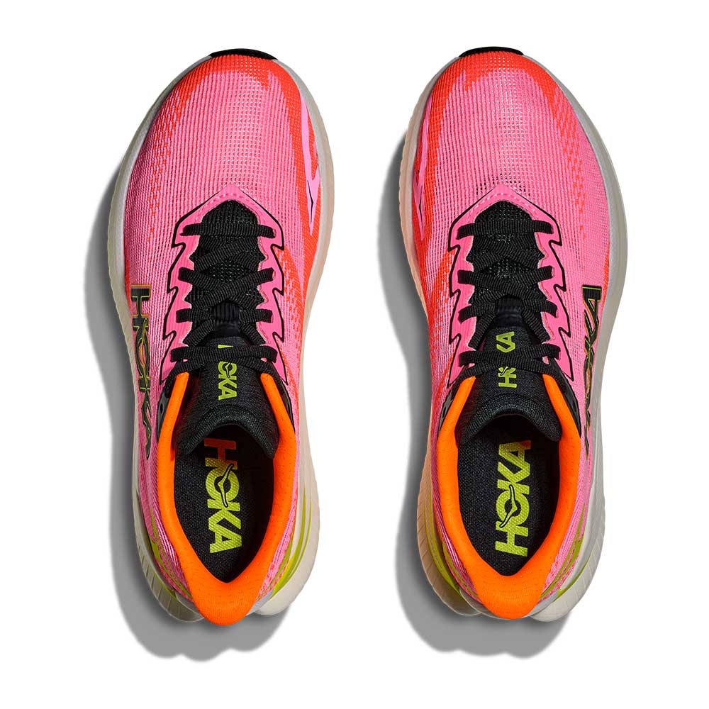 Women's Mach X 3 Running Shoe - Neon Rose/Neon Tangerine - Regular (B)