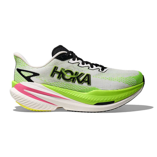 Women's Mach X 3 Running Shoe - White/Neon Lime - Regular (B)