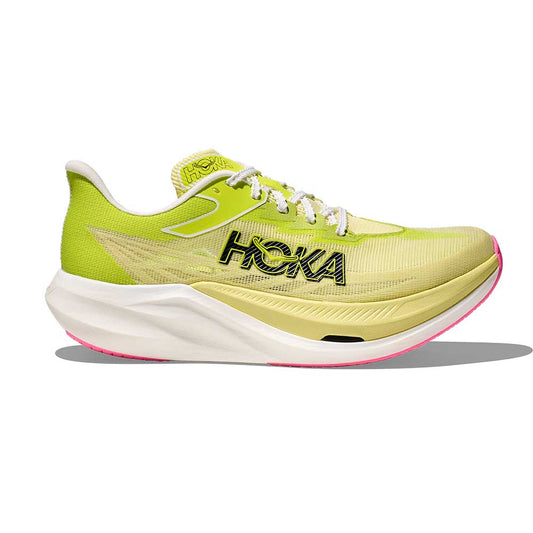 All Gender Rocket X 3 Running Shoe - Sunlight/Neon Hoka Citrus - Regular (D)