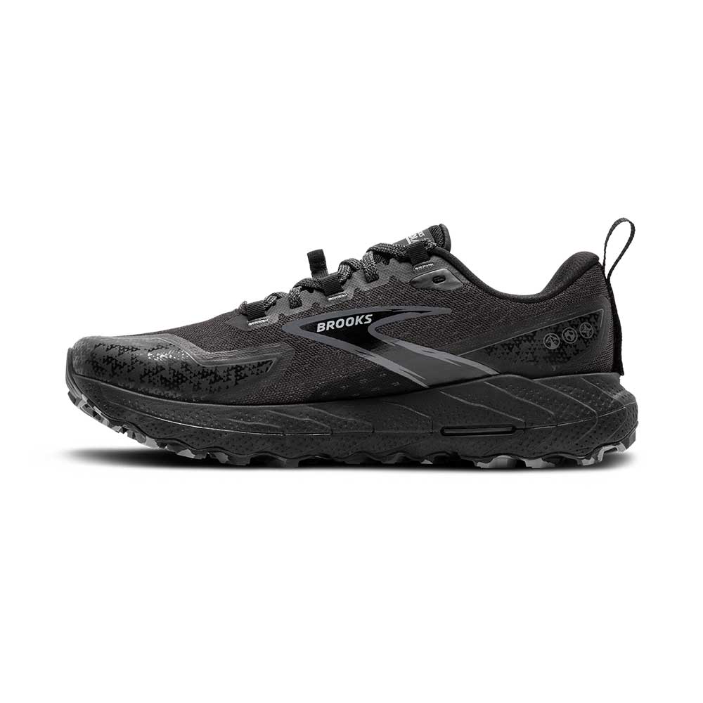 Women's Cascadia 18 Running Shoe - Black/Blackened Pearl/Grey - Regular (B)