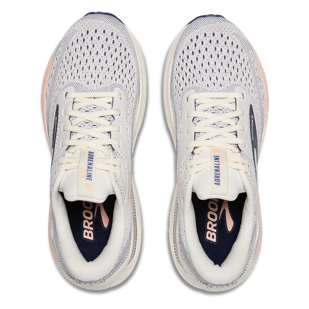 Women's Adrenaline GTS 24 Running Shoe - Grey/Blue Ribbon/Peach - Regular (B)