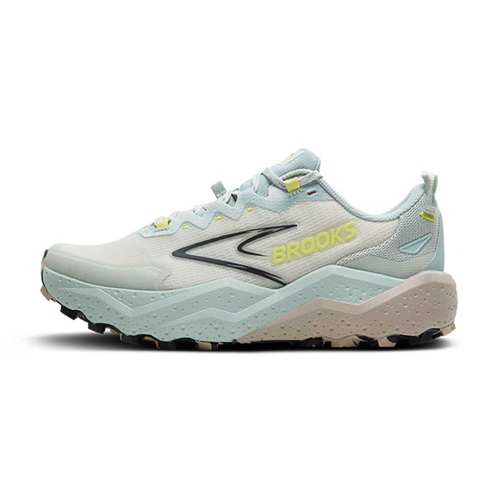 Women's Caldera 8 Trail Running Shoe - Misty Blue/Coconut/Chateau - Regular (B)