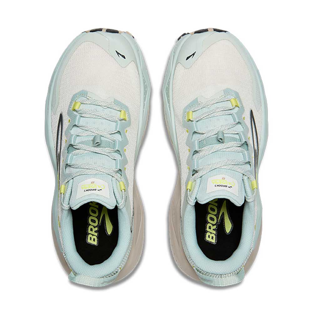 Women's Caldera 8 Trail Running Shoe - Misty Blue/Coconut/Chateau - Regular (B)