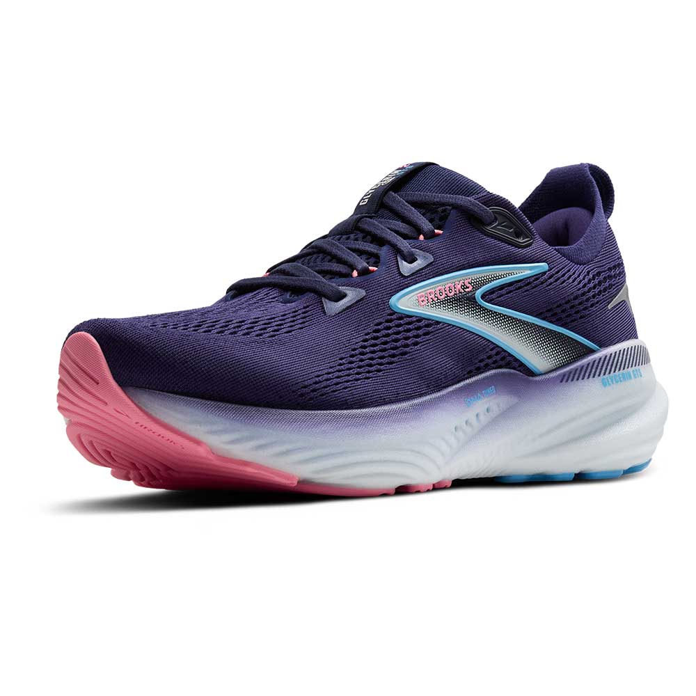 Women's Glycerin GTS 22 Running Shoe - Blue Ribbon/Peacoat/Dianthus - Regular (B)
