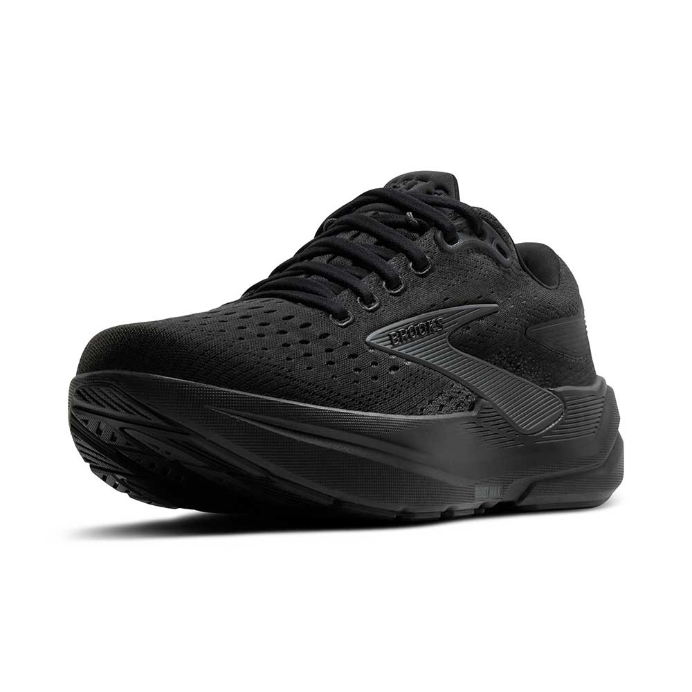Women's Ghost Max 3 Running Shoe - Black/Black/Ebony - Regular (B)