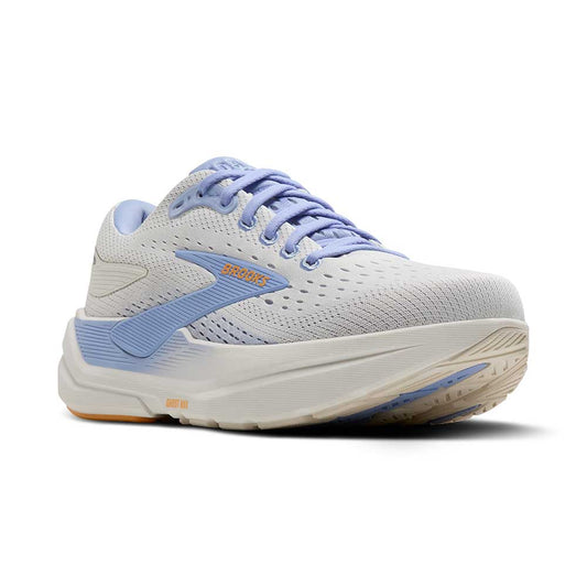 Women's Ghost Max 3 Running Shoe - Coconut/Blue Heron/Orange - Regular (B)
