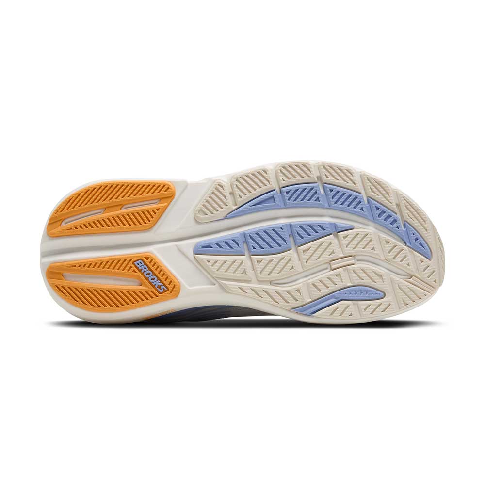 Women's Ghost Max 3 Running Shoe - Coconut/Blue Heron/Orange - Regular (B)
