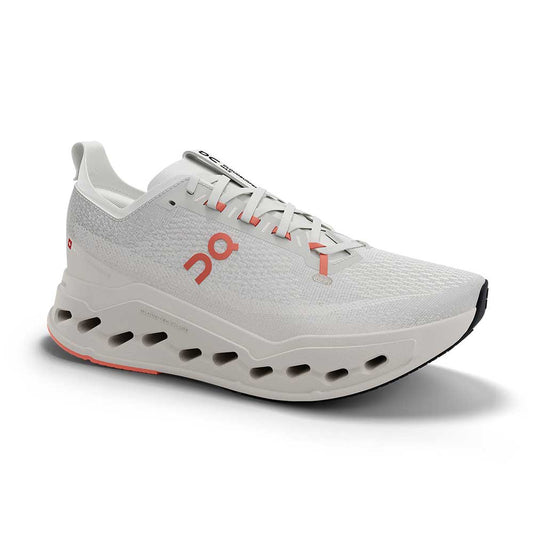 Women's Cloudsurfer Max Running Shoe - Ivory/Salmon - Regular (B)