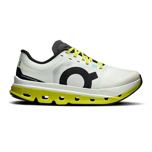 Women's Cloudflow 5 Running Shoe - White/Lime - Regular (B)