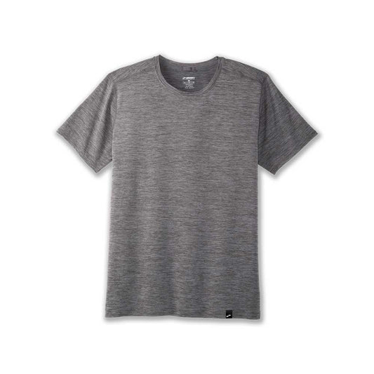 Men's Luxe Short Sleeve - Heather Charcoal