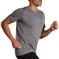 Men's Luxe Short Sleeve - Heather Charcoal