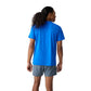 Men's Luxe Short Sleeve - Heather Neo Blue