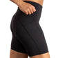 Women's Spark 8" Short Tight - Black