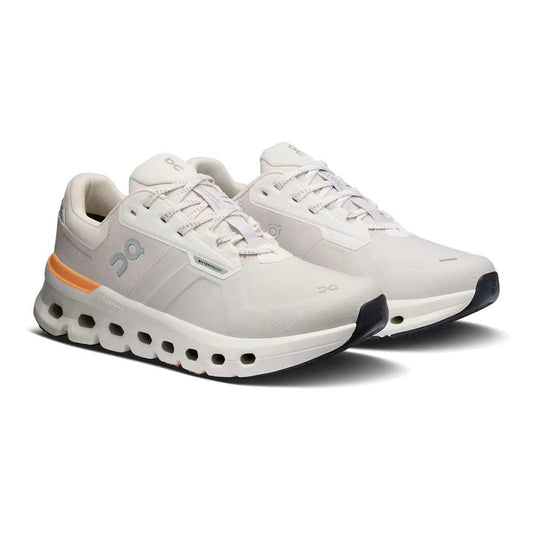 Women's Cloudrunner 2 Waterproof Running Shoe- Wolf/Tangerine - Regular (B)