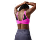 Women's Scoopback 2.0 Sports Bra - Magenta/Black