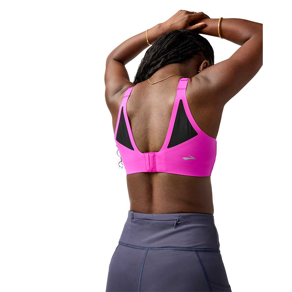 Women's Scoopback 2.0 Sports Bra - Magenta/Black