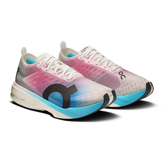 Women's Cloudboom Strike Running Shoe - White/Horizon - Regular (B)