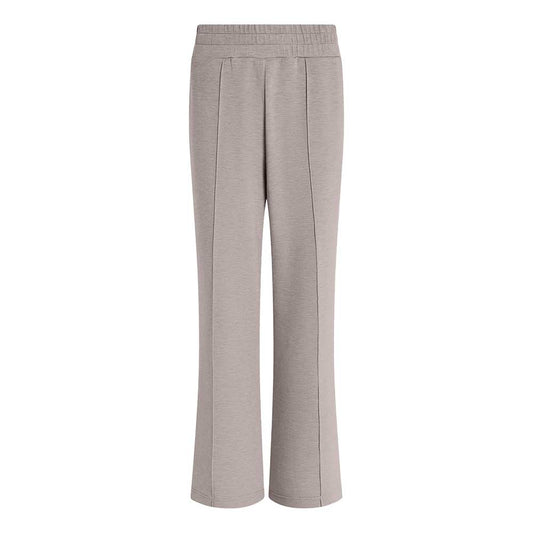 W The Wide Leg Pant 28" - Taupe Marl