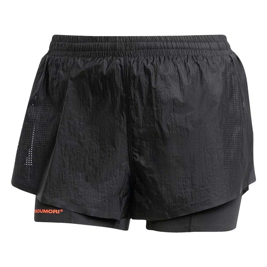 Women's ADI365 Hermanos Koumori Running 2-in-1 Short - Black