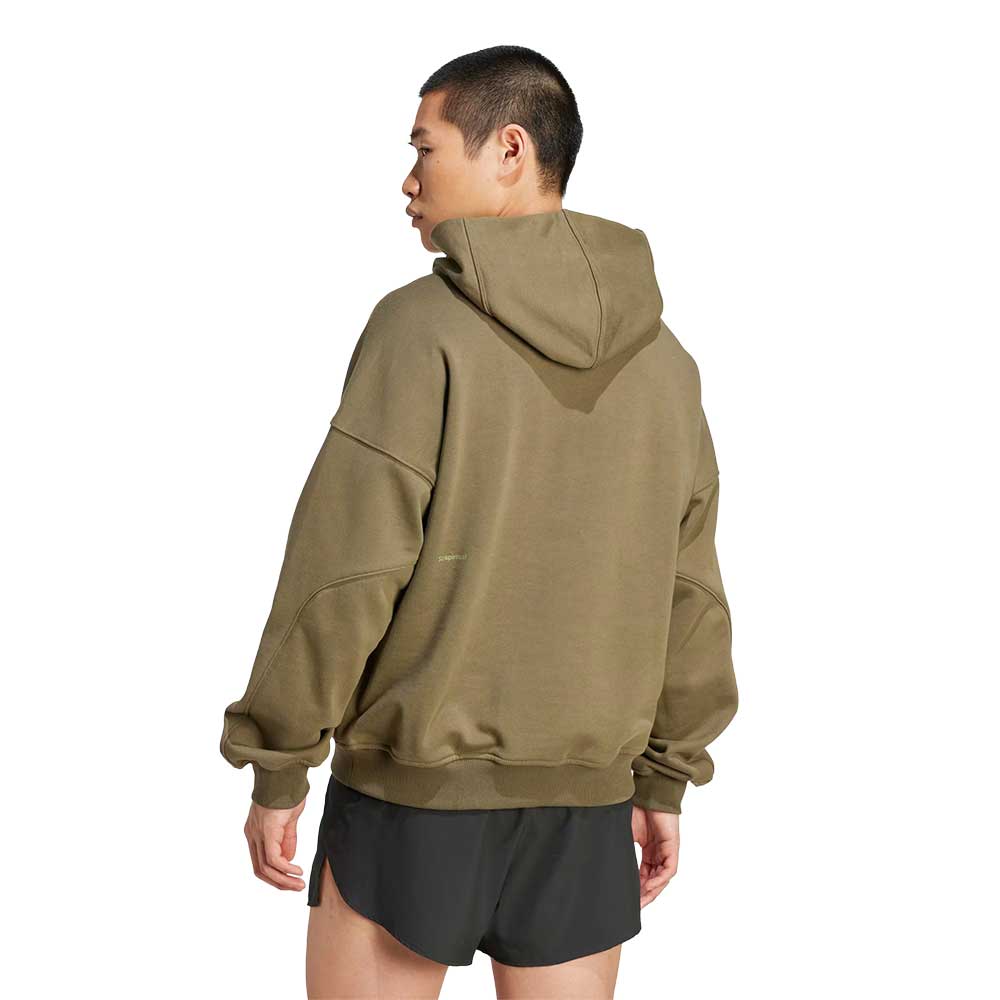 ADI365 Hermanos Koumori Running UniteFit Hoodie - Olive Strate