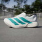 Men's Adios Pro 4 Running Shoe - Cloud White/Pure Teal/Carbon - Regular (D)