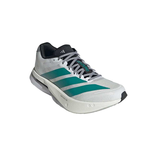 Women's Boston 13 Running Shoe - Cloud White/Pure Teal/Grey - Regular (B)