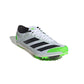All Gender AdiZERO XC Spikes - Cloud White/Night Metallic/Solar Green - Regular (D)